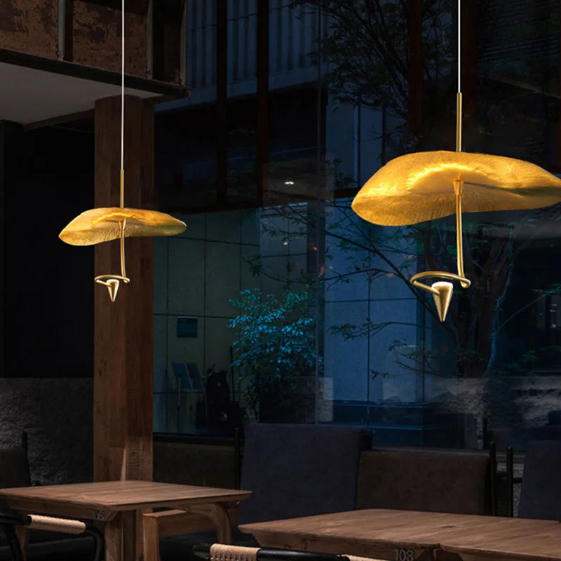 ™ LED Chandeliers 20/25/30/35cm Copper Dining Room Lighting Fixtures