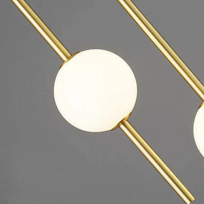 DecorBites™ Glass Ball Pendant Light: Modern Nordic Bedroom Hanging Lamp