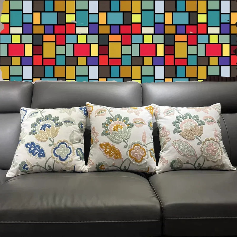 ™ Luxe Embroidered Cushion Cover, Premium Decor Pillowcases