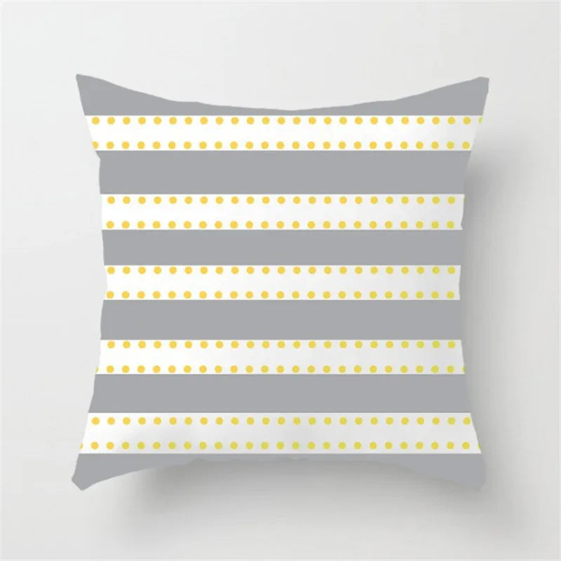 DecorBites™ Geometric Stripe Pillowcase for Modern Home Decor
