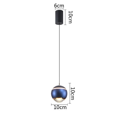 DecorBites™ Ball Pendant Lights for Bedroom, Dining Room, and Kitchen Island
