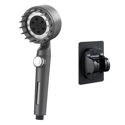 DecorBites™ Adjustable High Pressure Shower Head with 3 Modes and Hose Base