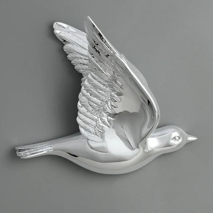 DecorBites™ 3D Bird Resin Statue Wall Decor for Children's Room - Animal Figurine Ornament