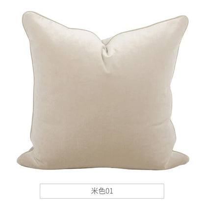 DecorBites™ Luxe Italy Velvet Pillowslip, High-Grade Cushion Case for Living Room Sofa