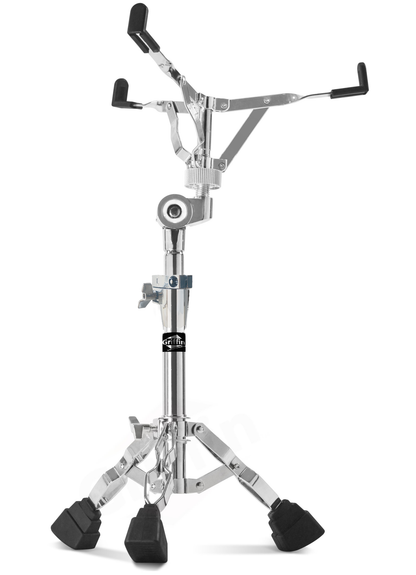Premium Snare Drum Stand by GRIFFIN - Double Braced Heavy-Duty Weight Mount for Snares, Tom Drums & Adjustable Practice Pad - Percussion Hardware Kit
