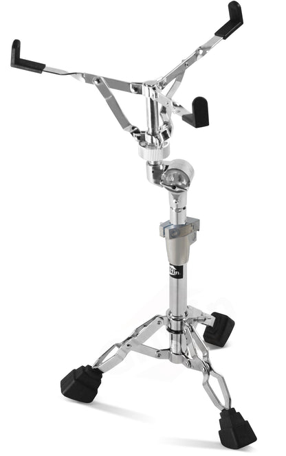 Premium Snare Drum Stand by GRIFFIN - Double Braced Heavy-Duty Weight Mount for Snares, Tom Drums & Adjustable Practice Pad - Percussion Hardware Kit