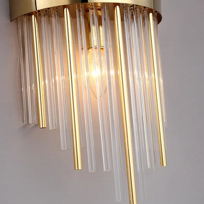 DecorBites™ Crystal LED Wall Lamp for Dining Living Room Restroom Stair Bedside Luxury Sconce