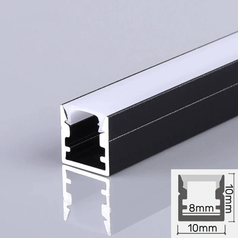 DecorBites™ LED Aluminum Profile for Cabinet Closet Strip Lights