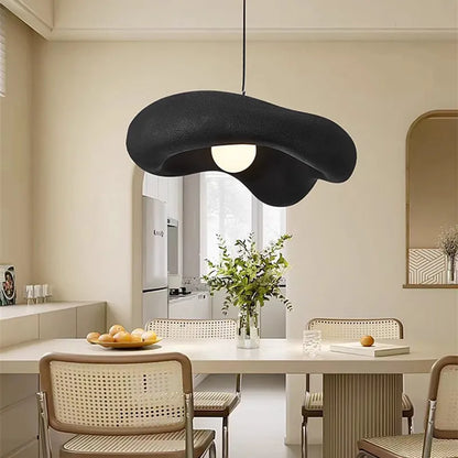 DecorBites™ Creamy Style Pendant Light | Resin Dining Room LED Island Lamp