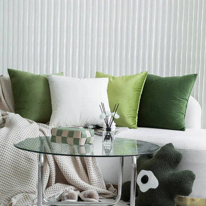 DecorBites™ Green Velvet Pillow Case 45X45CM – Luxury Nordic Home Decor