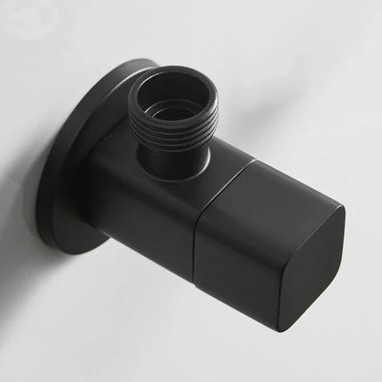 DecorBites™ Black Stainless Steel Filling Valve Faucet, Standard G1/2 Thread Kitchen Mixer Tap