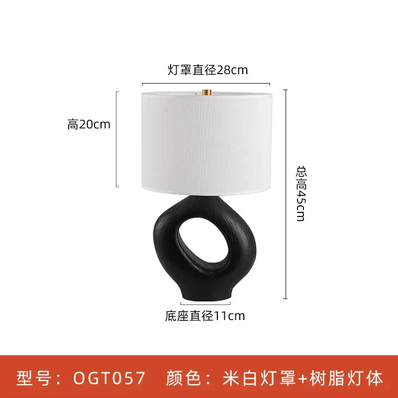 ™ Japanese Wabisabi Table Lamp E27 Living Room Bedroom Decor Lighting