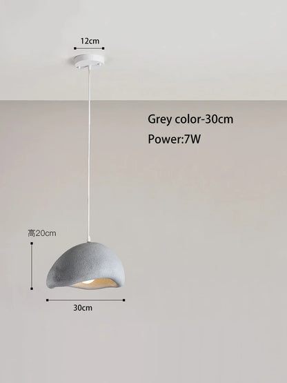 DecorBites™ Cream Cloud Chandelier: Modern LED Pendant Lamp for Home, Restaurant, Bar