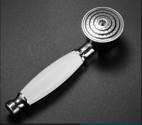 DecorBites™ Antique Bathroom Handheld Shower Head | High Pressure Rainfall Nozzle Save Water