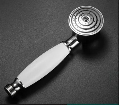 DecorBites™ Antique Bathroom Handheld Shower Head | High Pressure Rainfall Nozzle Save Water