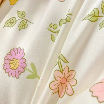 DecorBites™ Cartoon Print Polyester Bedding Set Full Size Soft Duvet Cover Set