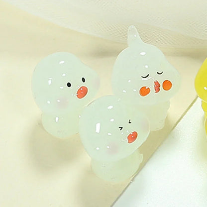 DecorBites™ Chick Doll Figurines Miniature Fairy House Decor Hen Luminous Animals Statue