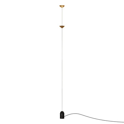 DecorBites™ Cone Design Art Iron Hanging Cable Floor Lamp