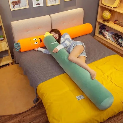 DecorBites™ Comfort Long Body Pillow for Side Sleeping & Pregnancy Support