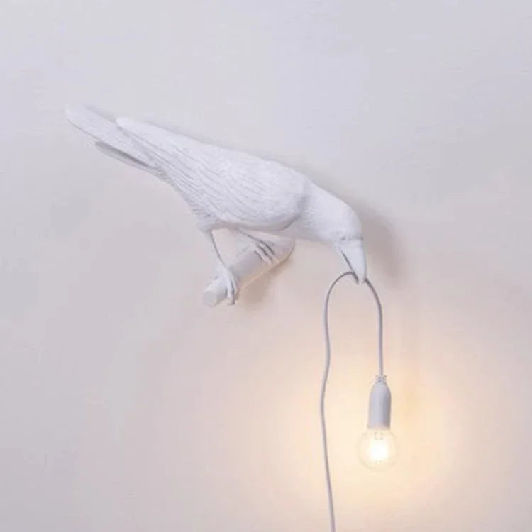 DecorBites™ Lively Bird Resin Table Lamp - Home Decor Lighting for Bedroom, Living Room