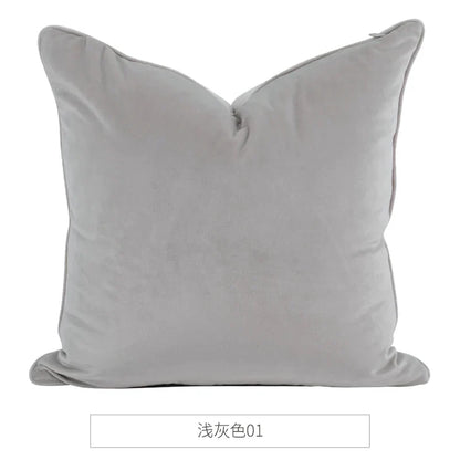 DecorBites™ Luxe Italy Velvet Pillowslip, High-Grade Cushion Case for Living Room Sofa