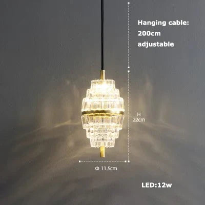 DecorBites™ LED Chandelier Lighting for Dinning Room