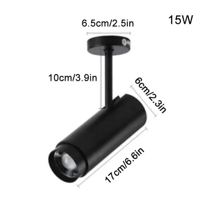 DecorBites™ Adjustable Beam Ceiling Spotlight for Store Office Bar Accent Lighting