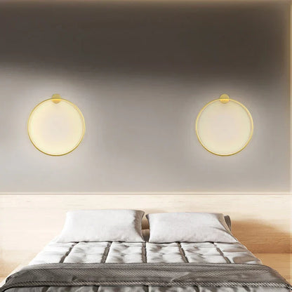 DecorBites™ Gold Black Ring LED Wall Light Living Room Bedroom Lamp Seconce