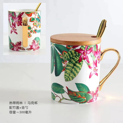DecorBites™ Green Leaf Collection: Tableware, Plates, Coffeeware, Teaware, Saucers, Bowl, Tray