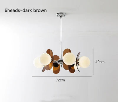 DecorBites™ Antique Style Chandelier for Restaurant, Living Room, Bedroom - Warm & Minimalist