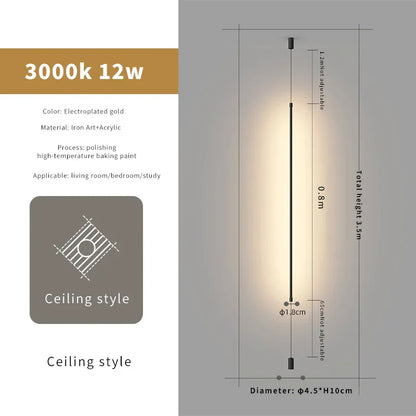 DecorBites™ Bedroom Pendant Light Strip for Creative Home Decor
