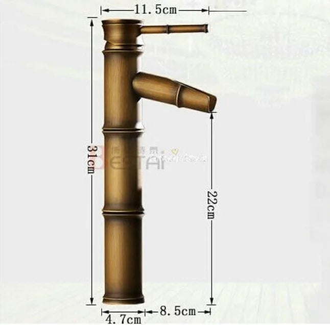 DecorBites™ Crystal Wine Glass Basin Faucet in 5 Elegant Finishes