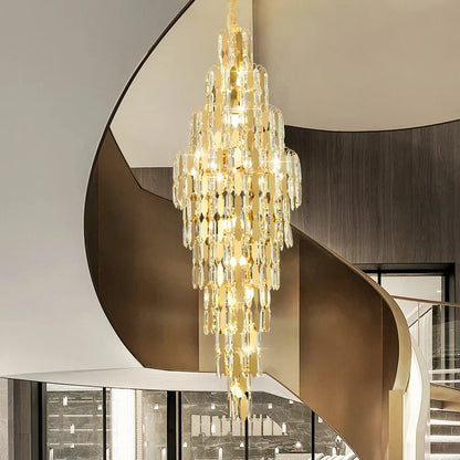 DecorBites™ Crystal Chandelier for Modern European Style Living Rooms