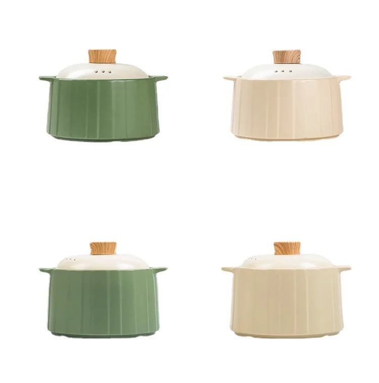 DecorBites™ Gas Stove Rice Cooker Casserole Pot - High Temperature Resistant Soup Pot