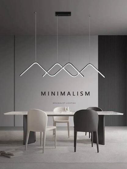 DecorBites™ Geometric LED Pendant Lights Modern Minimalist Chandelier Lighting