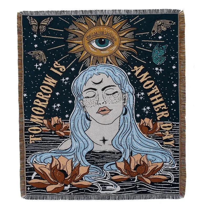 DecorBites™ Bohemian Camping Blanket - Multi-Functional Outdoor Essential