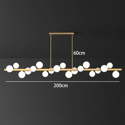 DecorBites™ LED Pendant Chandeliers for Modern Home Decor and Indoor Lighting