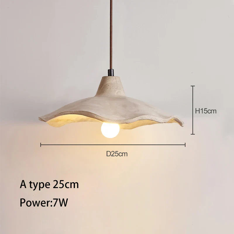 DecorBites™ Concrete High Pendant Chandelier for Bedroom, Restaurant, and Bar