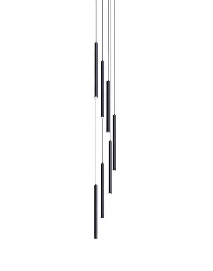 DecorBites™ LED Chandelier Stairs Pendant Ceiling Lamp for Hotel Lobby Decor
