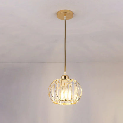 DecorBites™ Crystal Ceiling Lamp: Modern Nordic Aisle Corridor Light for Elegant Home Decor
