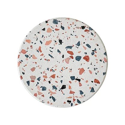 DecorBites™ Diatomite Coaster: Quick-drying & Non-slip Mug Mat for Table Decoration & Insulation