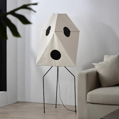 DecorBites™ Japanese Rice Paper Floor Lamp by Noguchi Yong for Bedroom and Parlor Lighting