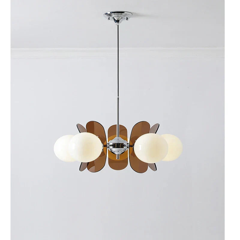 DecorBites™ Antique Style Chandelier for Restaurant, Living Room, Bedroom - Warm & Minimalist