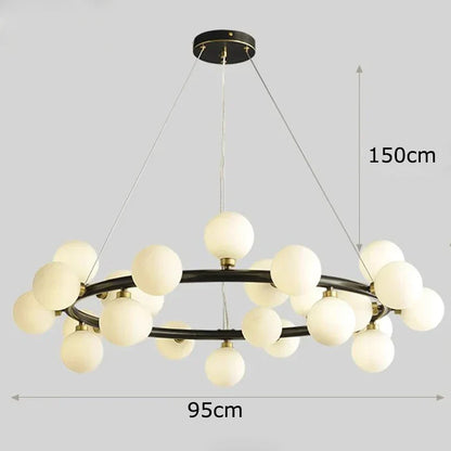 DecorBites™ LED Pendant Chandeliers for Modern Living and Dining Room Lighting