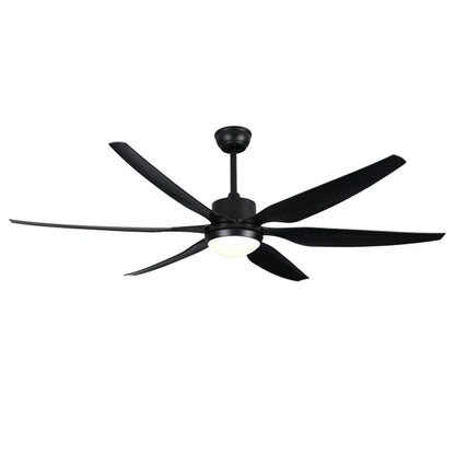 DecorBites™ 66" Plastic Blade Ceiling Fan with LED Light and Remote Control