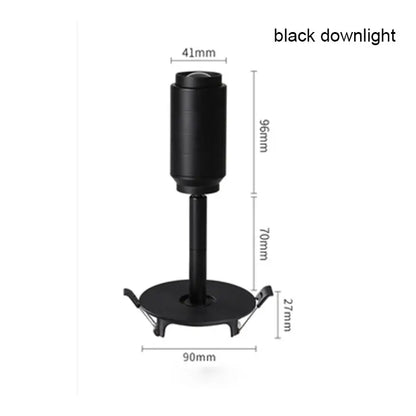 DecorBites™ Adjustable Beam LED Ceiling Lamp with Multi-Angle Track Lighting