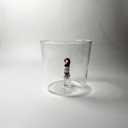DecorBites™ 300ml 3D Christmas Tree Wine Glass Cup - Elegant Holiday Gift Drinking Glass