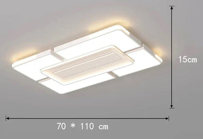 ™ Kids Bedroom Bladeless Ceiling Fan with Remote Control and Light