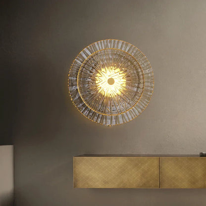 DecorBites™ Elegant Glass Wall Sconces for Luxurious Living Spaces