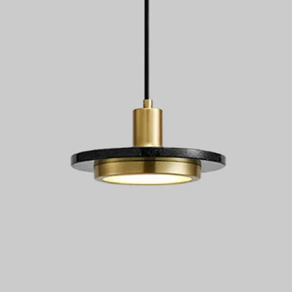 ™ Gold Copper Saucer Marble Chandelier Luxury Home Decor Bedside Cafe Table